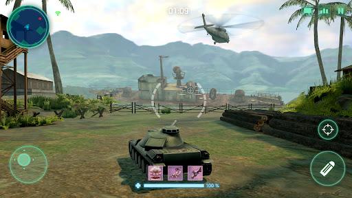 War Machines：Tanks Battle Game - Gameplay image of android game