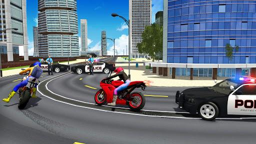 Police Car Vs Theft Bike - Image screenshot of android app