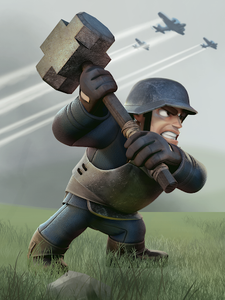 War Heroes: Strategy Card Game - Gameplay image of android game