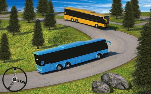 City Coach Bus Simulator Games - Gameplay image of android game