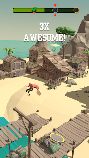 Cowboy Flip 3D - Gameplay image of android game