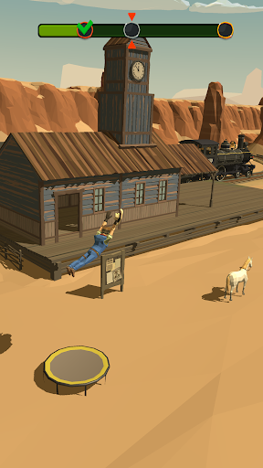 Cowboy Flip 3D - Gameplay image of android game