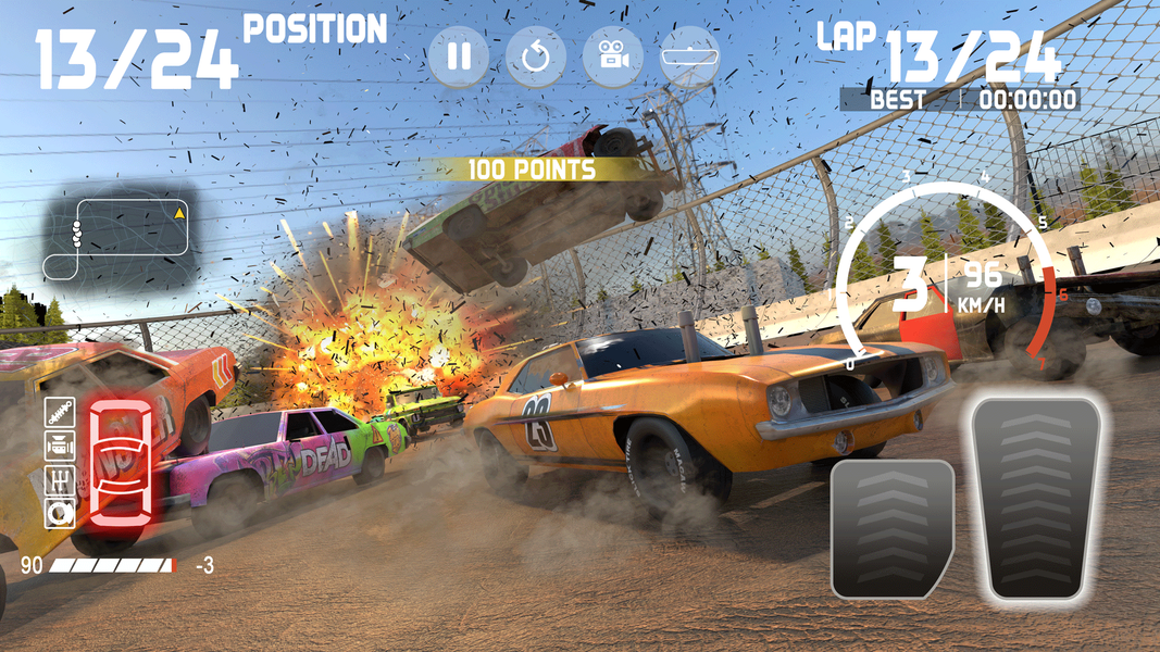 Demolition Derby: Car Games - Gameplay image of android game