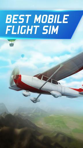 Flight Pilot: 3D Simulator (مود) - عکس بازی موبایلی اندروید