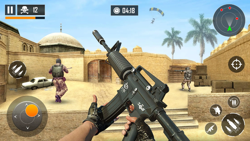 Commando Sniper Shooting Gun - عکس بازی موبایلی اندروید