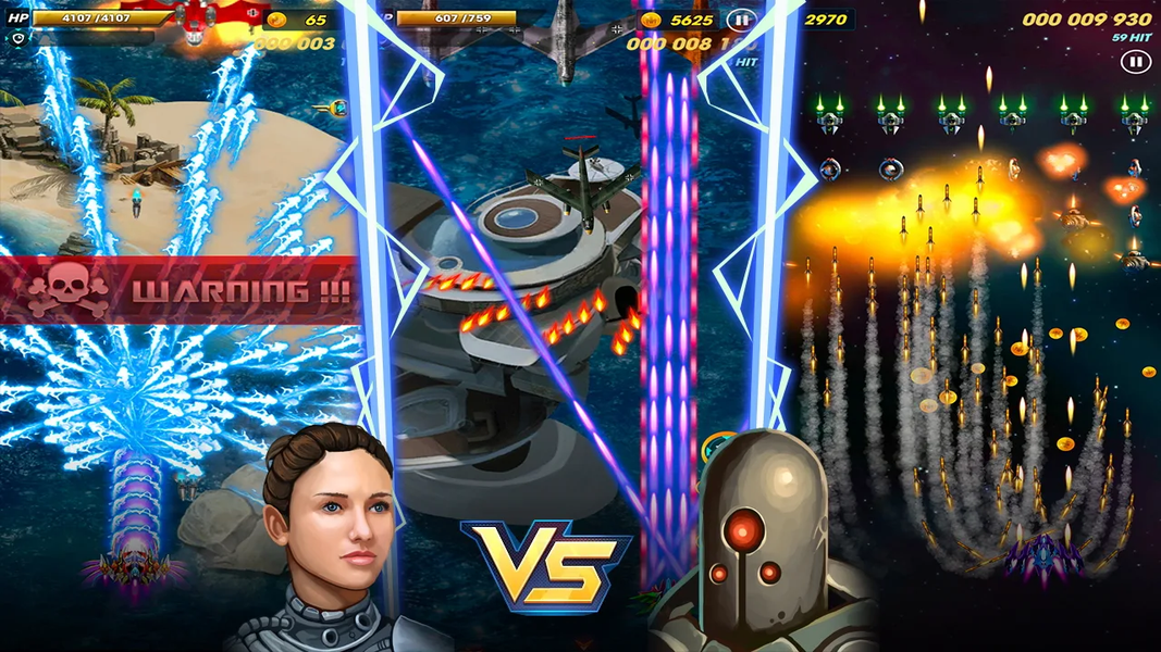 Space Strike: Galaxy Shooter - Gameplay image of android game