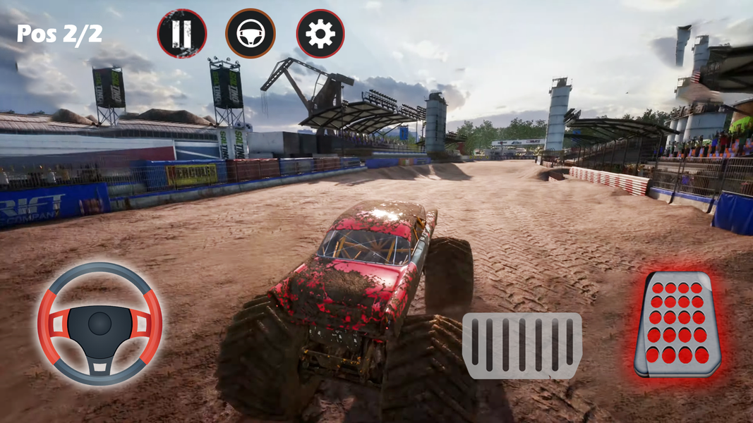 Monster Truck Racing Tracks - عکس بازی موبایلی اندروید