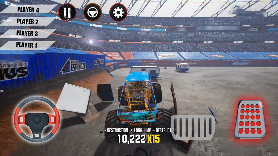 Monster Truck Racing Tracks - عکس بازی موبایلی اندروید