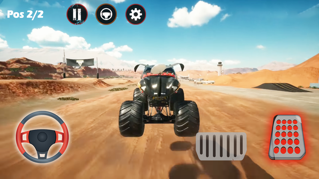Monster Truck Racing Tracks - عکس بازی موبایلی اندروید