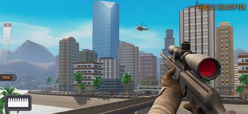 Sniper 3D:Gun Shooting Games - Gameplay image of android game