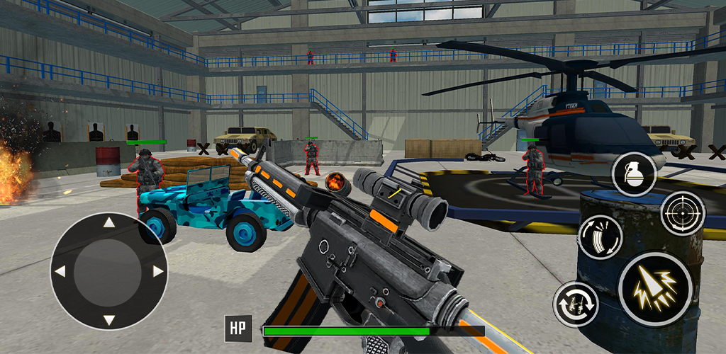 GUN GAME: FPS Shooting Strike - عکس بازی موبایلی اندروید