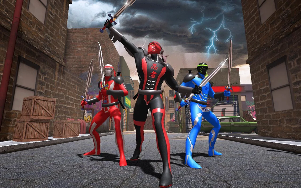 Super Ninja Hero Fighting Game - عکس بازی موبایلی اندروید