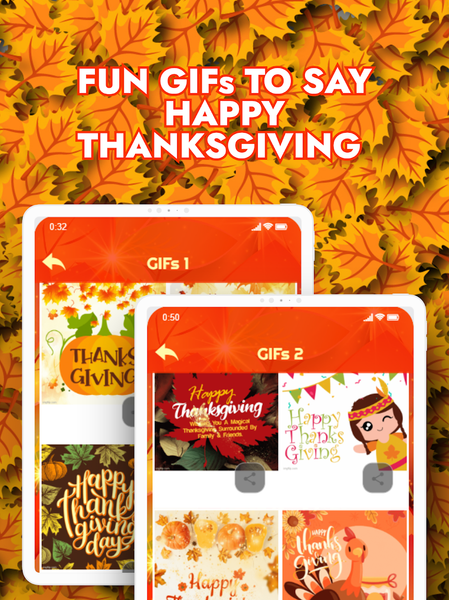 Thanksgiving Cards Wishes GIFs - عکس برنامه موبایلی اندروید