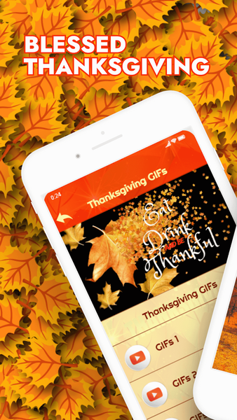Thanksgiving Cards Wishes GIFs - عکس برنامه موبایلی اندروید