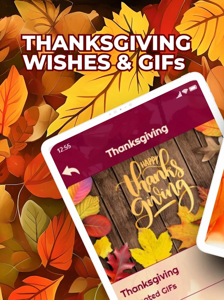 Thanksgiving Day Wishes GIF - عکس برنامه موبایلی اندروید