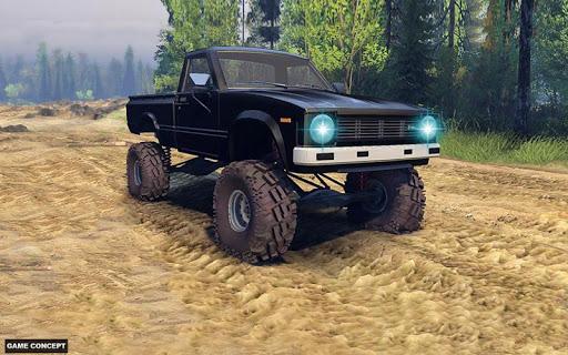 4x4 Crazy Off Road Stunt Drive - Gameplay image of android game