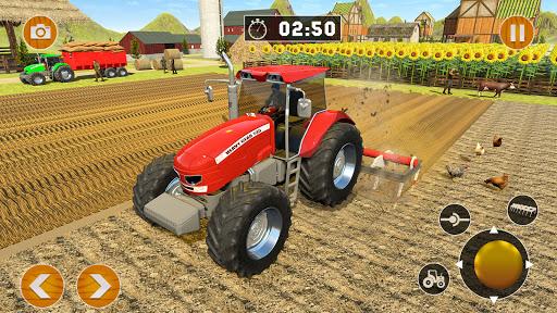 Tractor Driving Simulator - Real Farming Games 3D - Image screenshot of android app