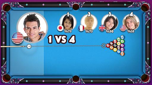 Pool Strike 8 ball pool online - Gameplay image of android game