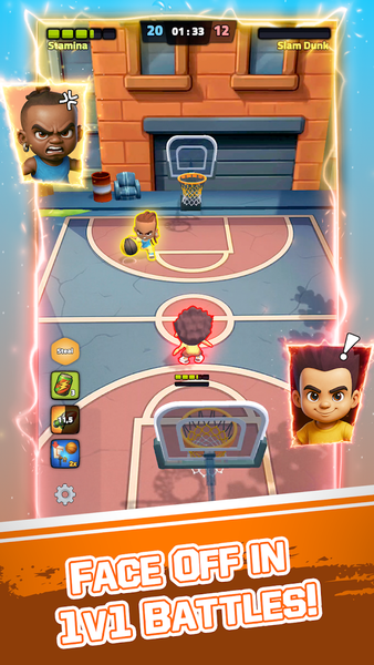 Basketball Clash: Hoop Rivals - عکس بازی موبایلی اندروید