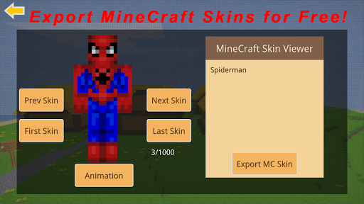 Planet Craft: Mine Block Craft 3D with Skins Export to  Minecraft::Appstore for Android