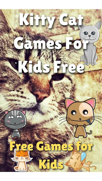 Kitty Cat Games For Kids Meow - عکس بازی موبایلی اندروید