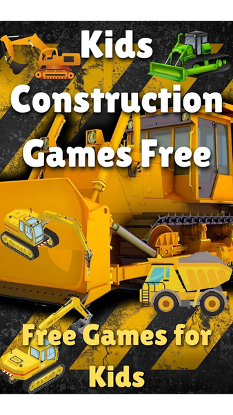 Kids Construction Truck Games - عکس بازی موبایلی اندروید