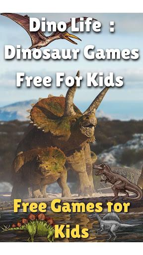 Dino Life: Kids Dinosaur Games - Gameplay image of android game