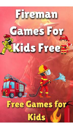 Fireman Game, Fire Truck Games - عکس بازی موبایلی اندروید