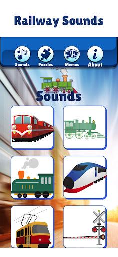 Train Games For Kids Railroad - عکس برنامه موبایلی اندروید