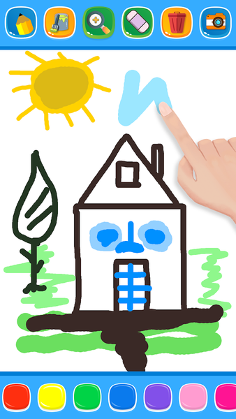 Kids Draw Games: Paint & Trace - Image screenshot of android app