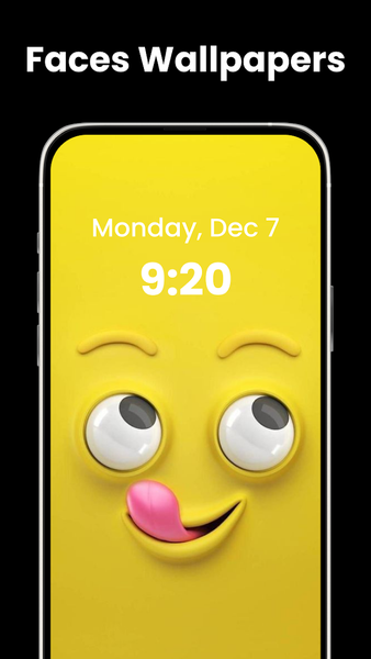 Funky Smiles: Live Wallpapers - عکس برنامه موبایلی اندروید