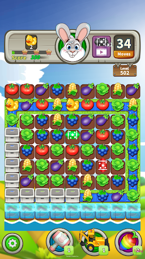 Farm Raid - Match ۳ Puzzle - عکس بازی موبایلی اندروید