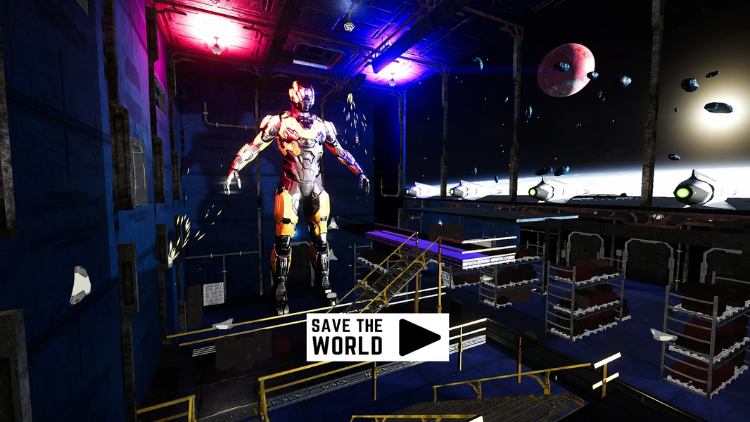 Iron Robot superpower game - عکس بازی موبایلی اندروید