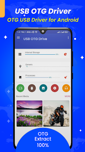 OTG USB File Explorer - Image screenshot of android app