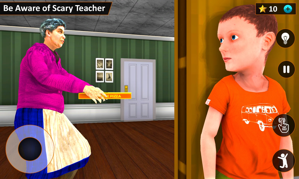 Scary Bad Teacher 3D - Gameplay image of android game