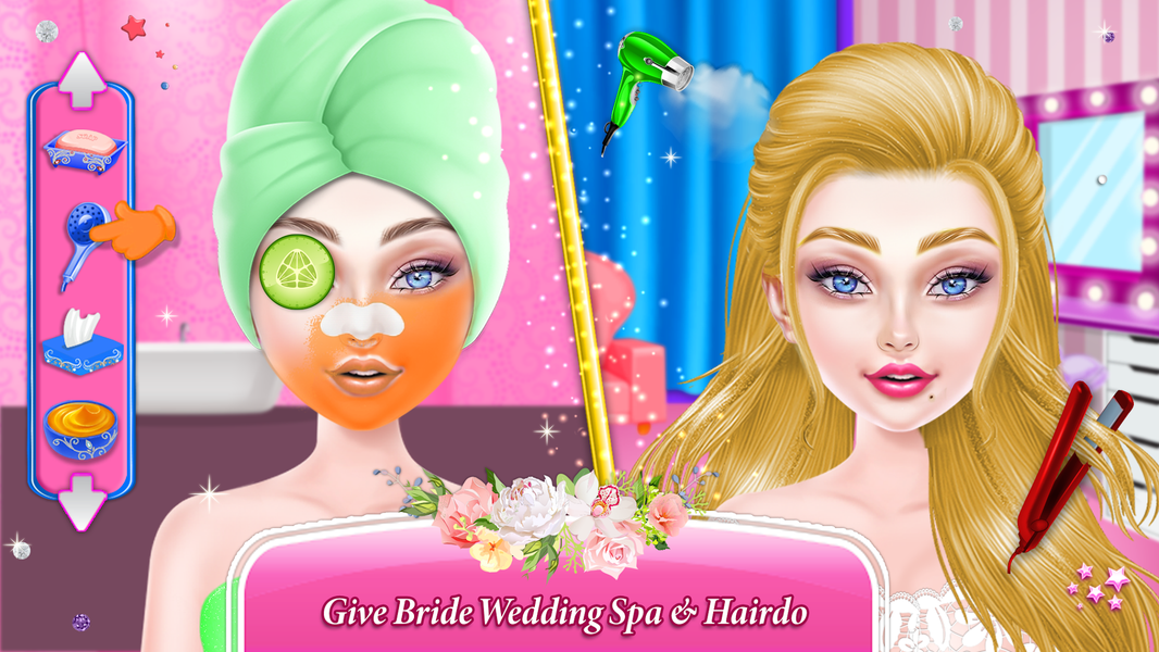 Indian Wedding Makeover Artist - Gameplay image of android game