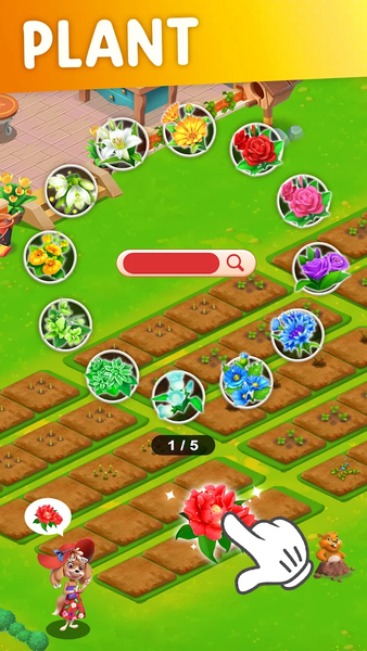 Animals Garden - Gameplay image of android game