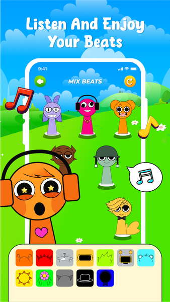 Mix Beats Music - Full Mods - عکس بازی موبایلی اندروید