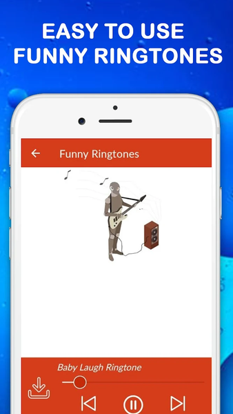 Funny Ringtones: Funny Sounds - Image screenshot of android app