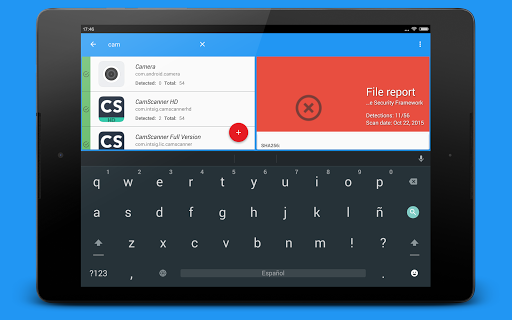 VirusTotal Mobile - Image screenshot of android app