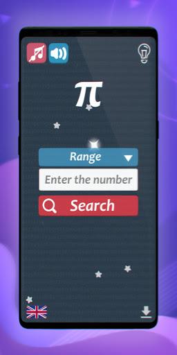 Amazing number Pi (π) – 1 bill - Image screenshot of android app
