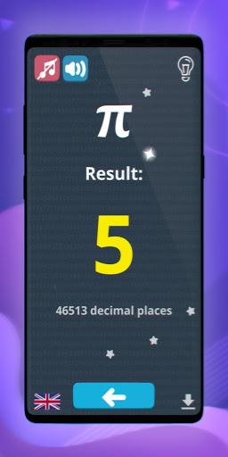 Amazing number Pi (π) – 1 bill - Image screenshot of android app