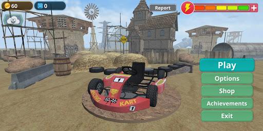 Racing Kart 3D - Image screenshot of android app