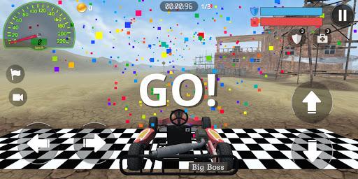 Racing Kart 3D - Image screenshot of android app