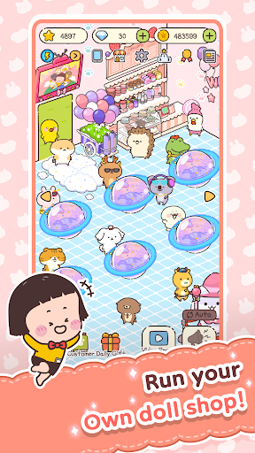 Animal Doll Shop - Cute Tycoon - Gameplay image of android game
