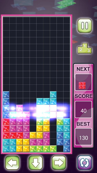 Brick Puzzle - Gameplay image of android game