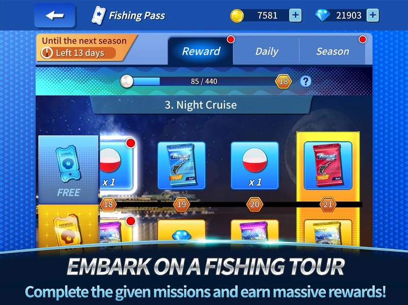 My Fishing Tour: Hook and Jerk - عکس بازی موبایلی اندروید