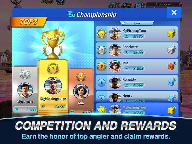 My Fishing Tour: Hook and Jerk - عکس بازی موبایلی اندروید