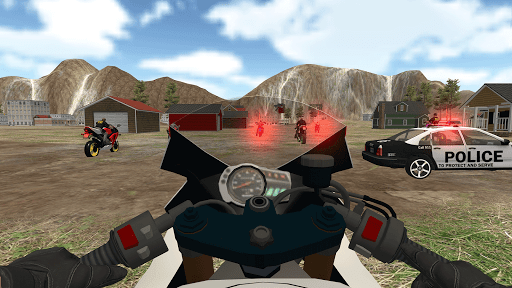 Motorcycle Racing Star Game - Gameplay image of android game
