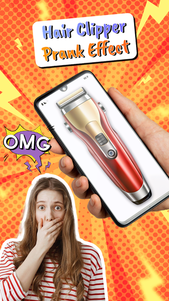 Hair Clipper Sound - Fun Prank - عکس برنامه موبایلی اندروید